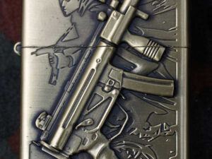 Benzinový zapalovač - Heckler & Koch. MP 5 K-POW - Maschinenpistole 5 .