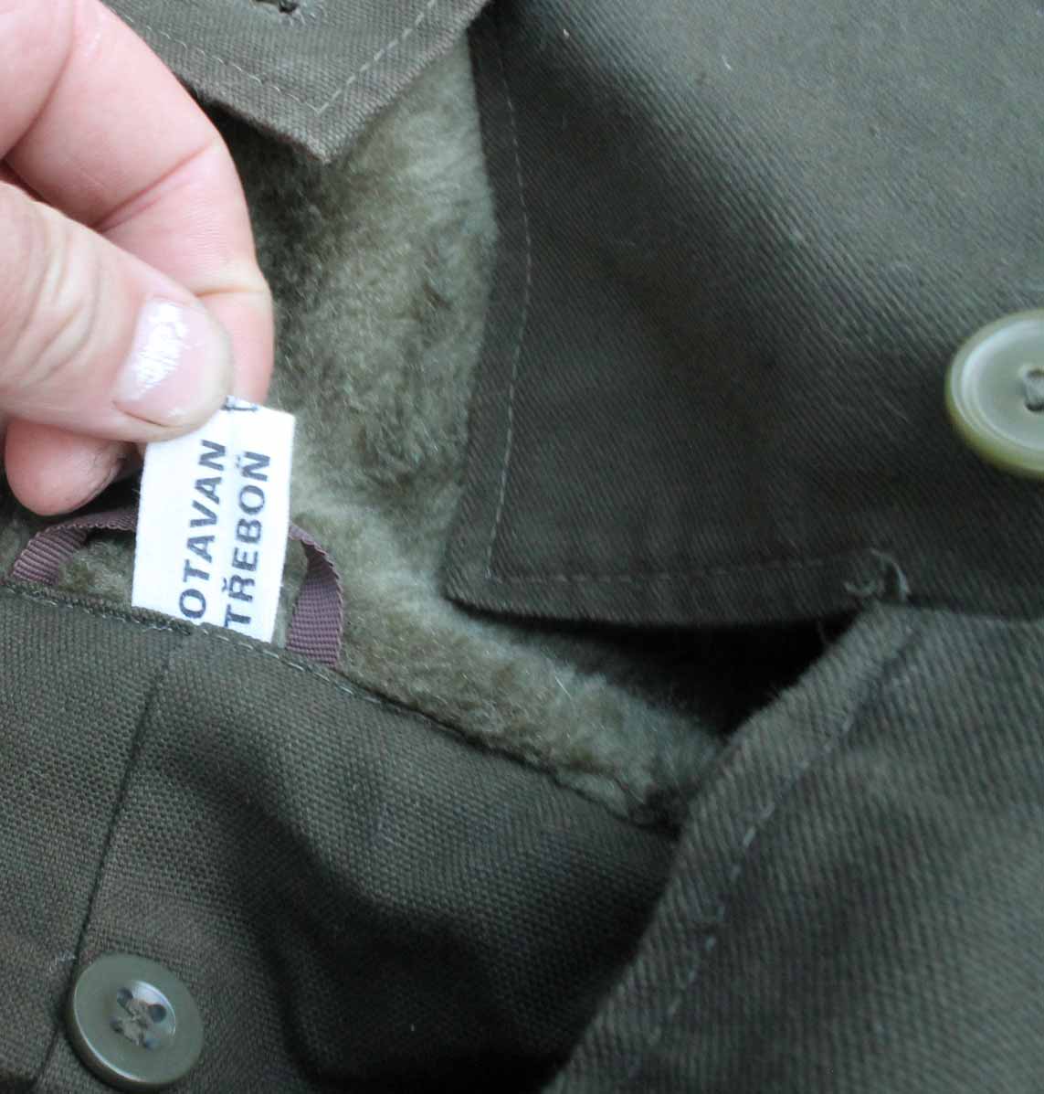 Pracovní zateplený armádní kabát. - Image 12