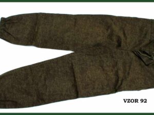 Pracovní kalhoty ACR vzor 92, přezdívaný "mecháče" či "mecháčky"velikost 182/88