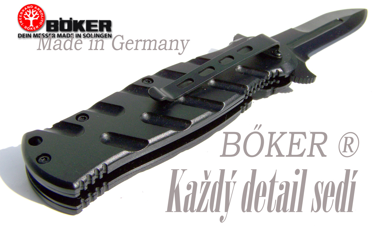 Zavírák BŐKER A.F.D - nůž s klipsem německé kvality. - Image 5