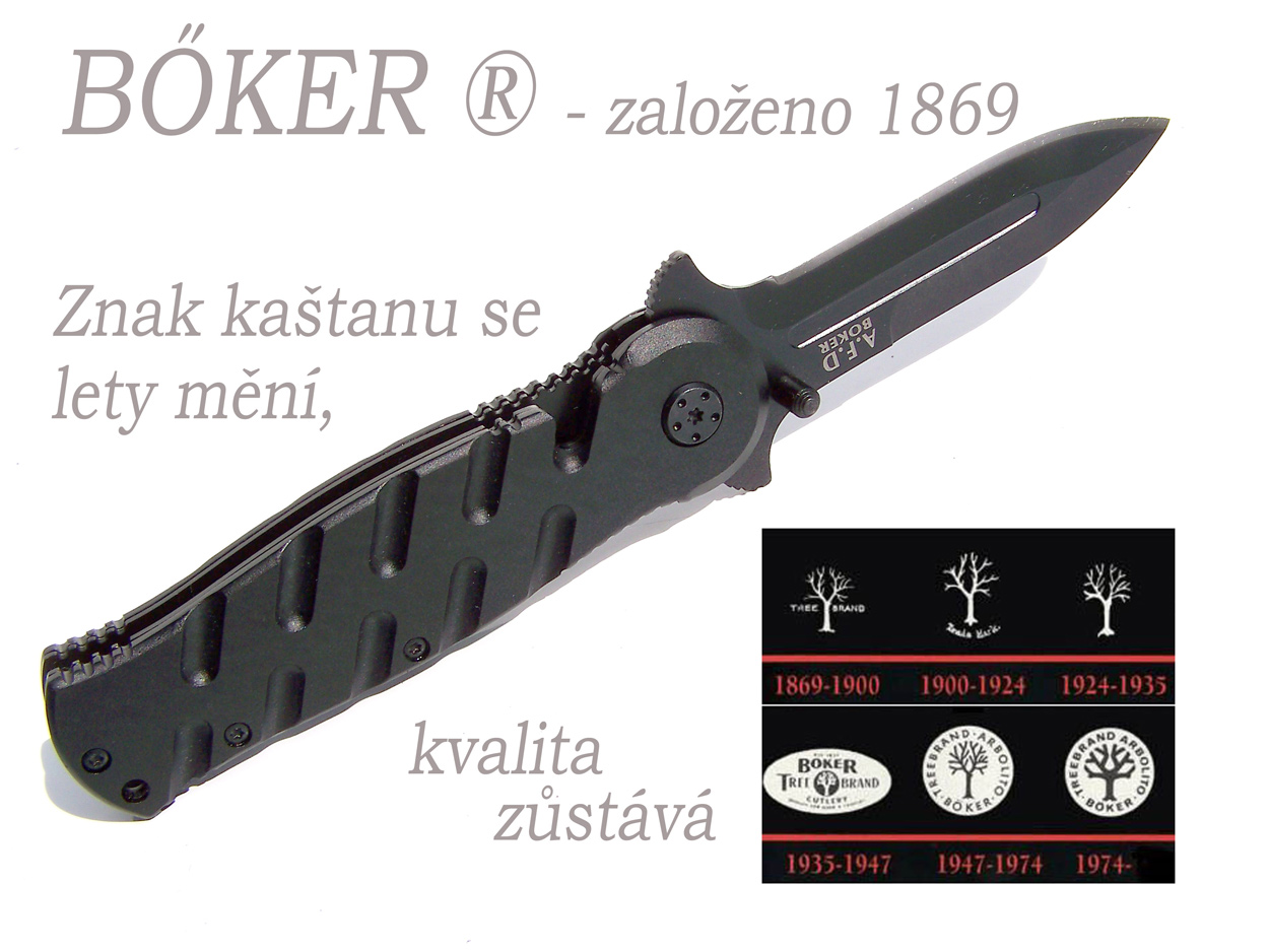 Zavírák BŐKER A.F.D - nůž s klipsem německé kvality. - Image 2