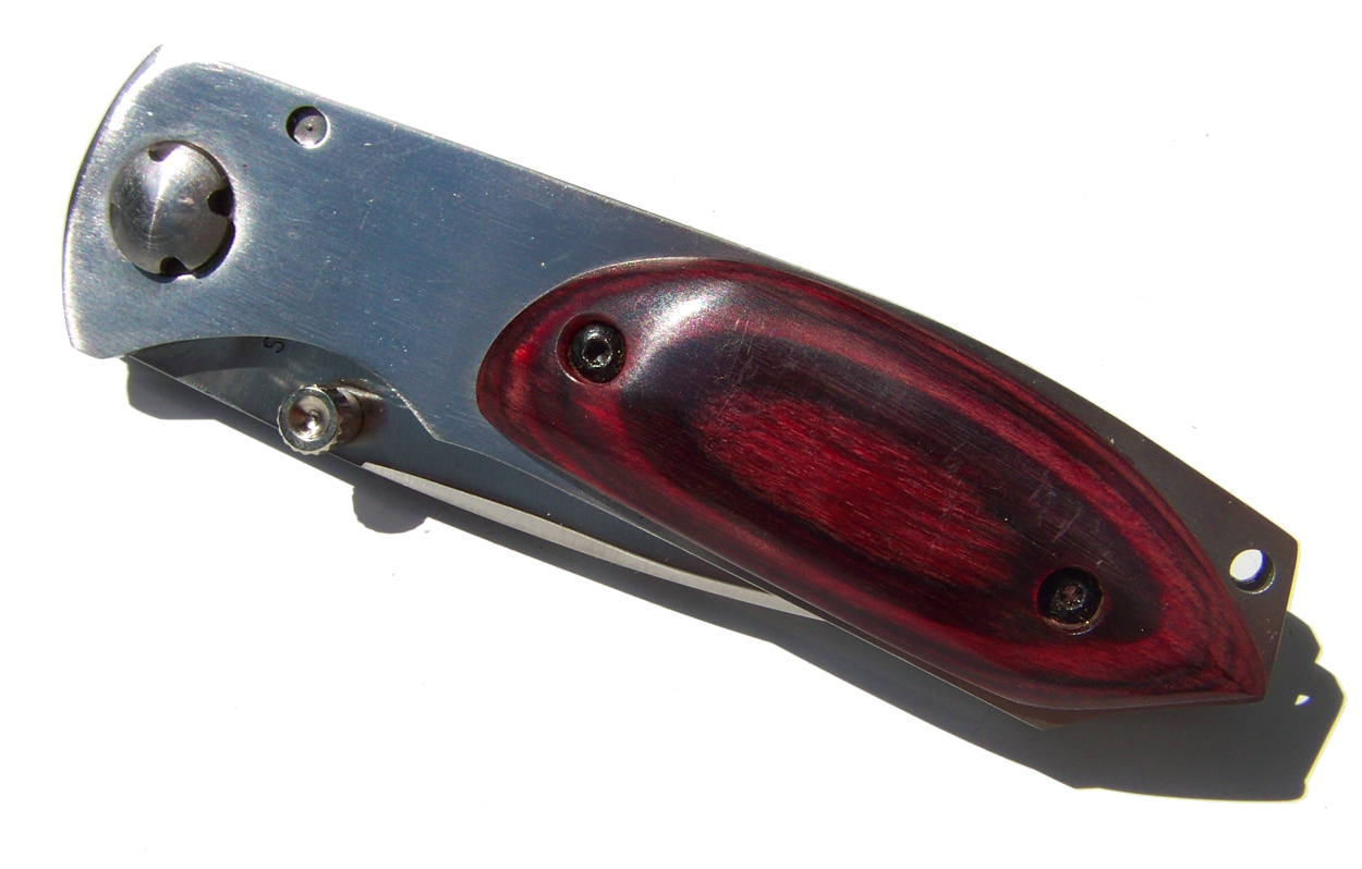 Nůž polovyhazovák Stainless Steel 165mm - Image 5