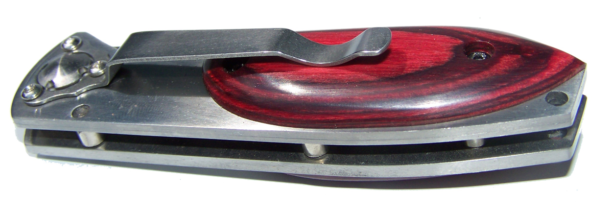 Nůž polovyhazovák Stainless Steel 165mm - Image 4