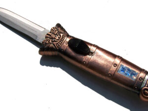 Celokovový dopředu střílící vystřelovák Stainless Steel 215mm.