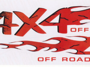 Samolepky imitace airbrush-4x4 OFF Road.