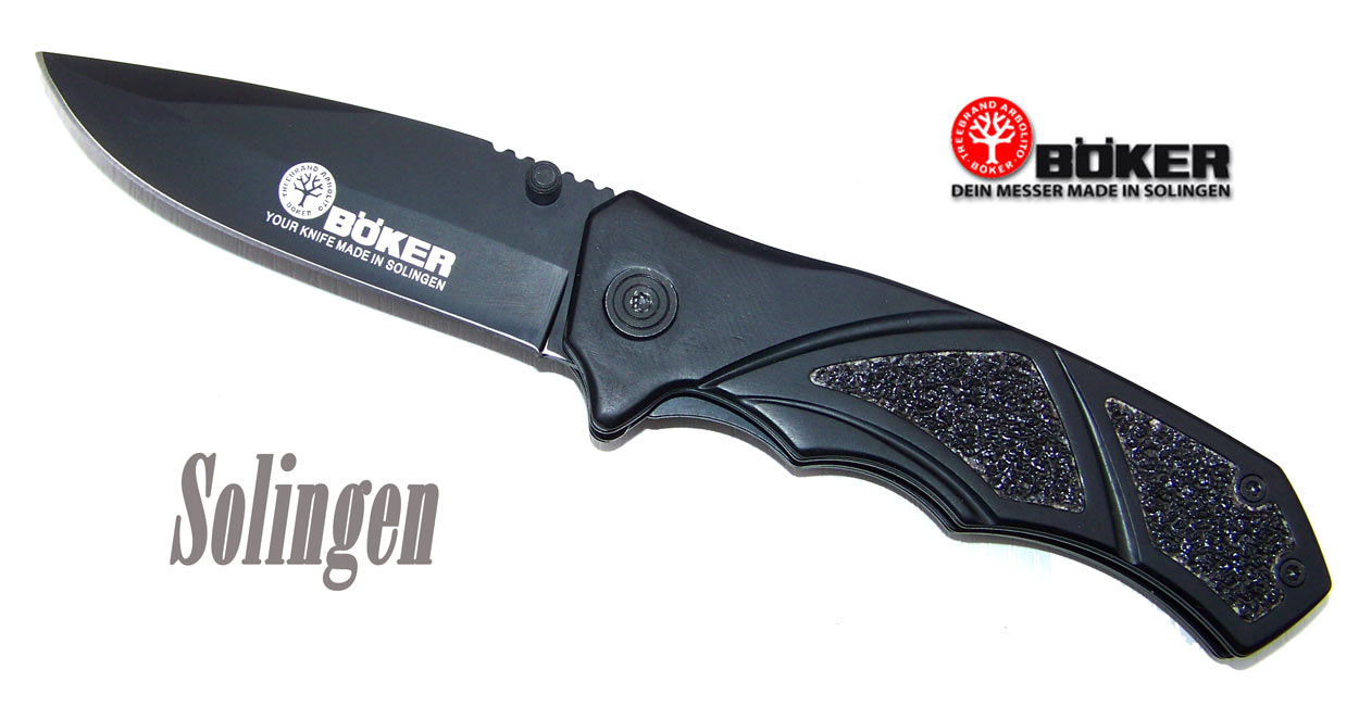 Nůž zavírák BŐKER ® - Solingen (20cm) - protismyk střenka.