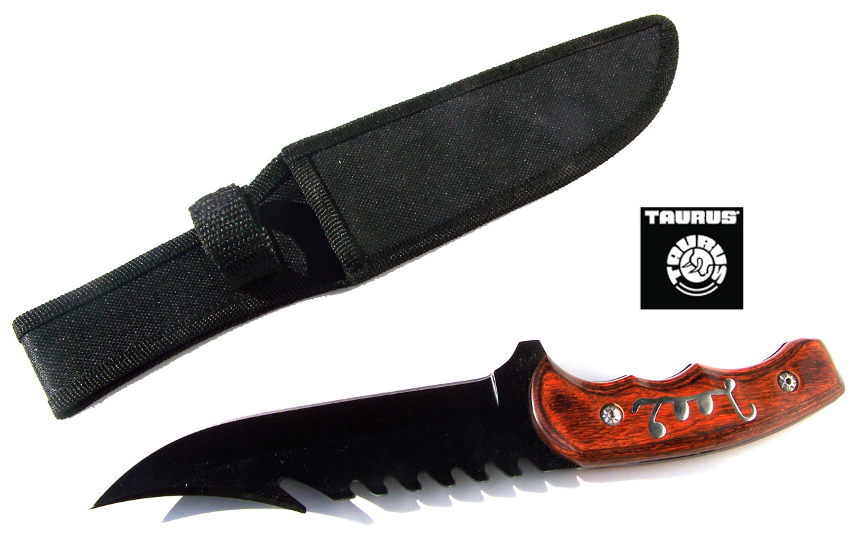 Zálesácká značková dýka Taurus 265mm-ostří i nahoře. - Image 6