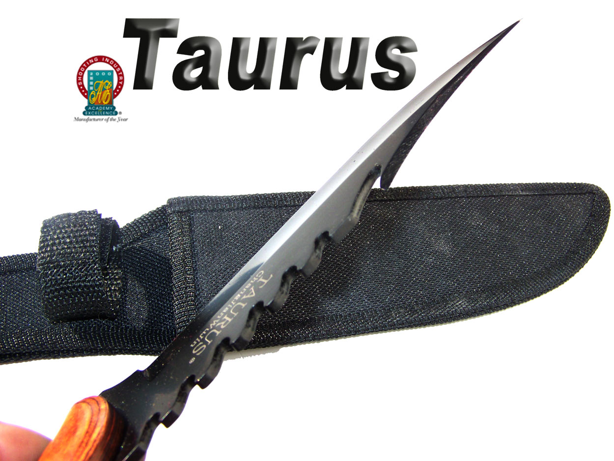 Zálesácká značková dýka Taurus 265mm-ostří i nahoře. - Image 4