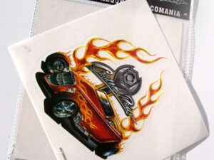 Samolepka imitace airbrush- Custom Ride.