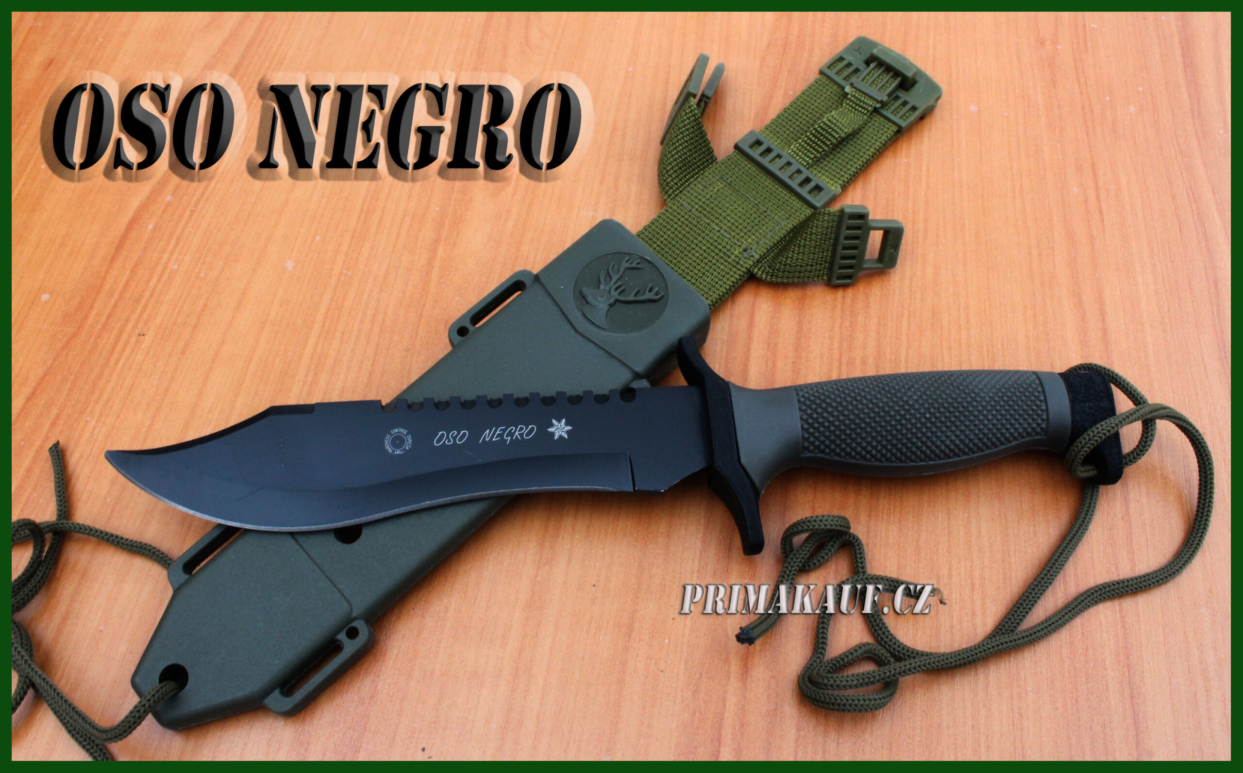 Nůž Jungle KING II Oso Negro.