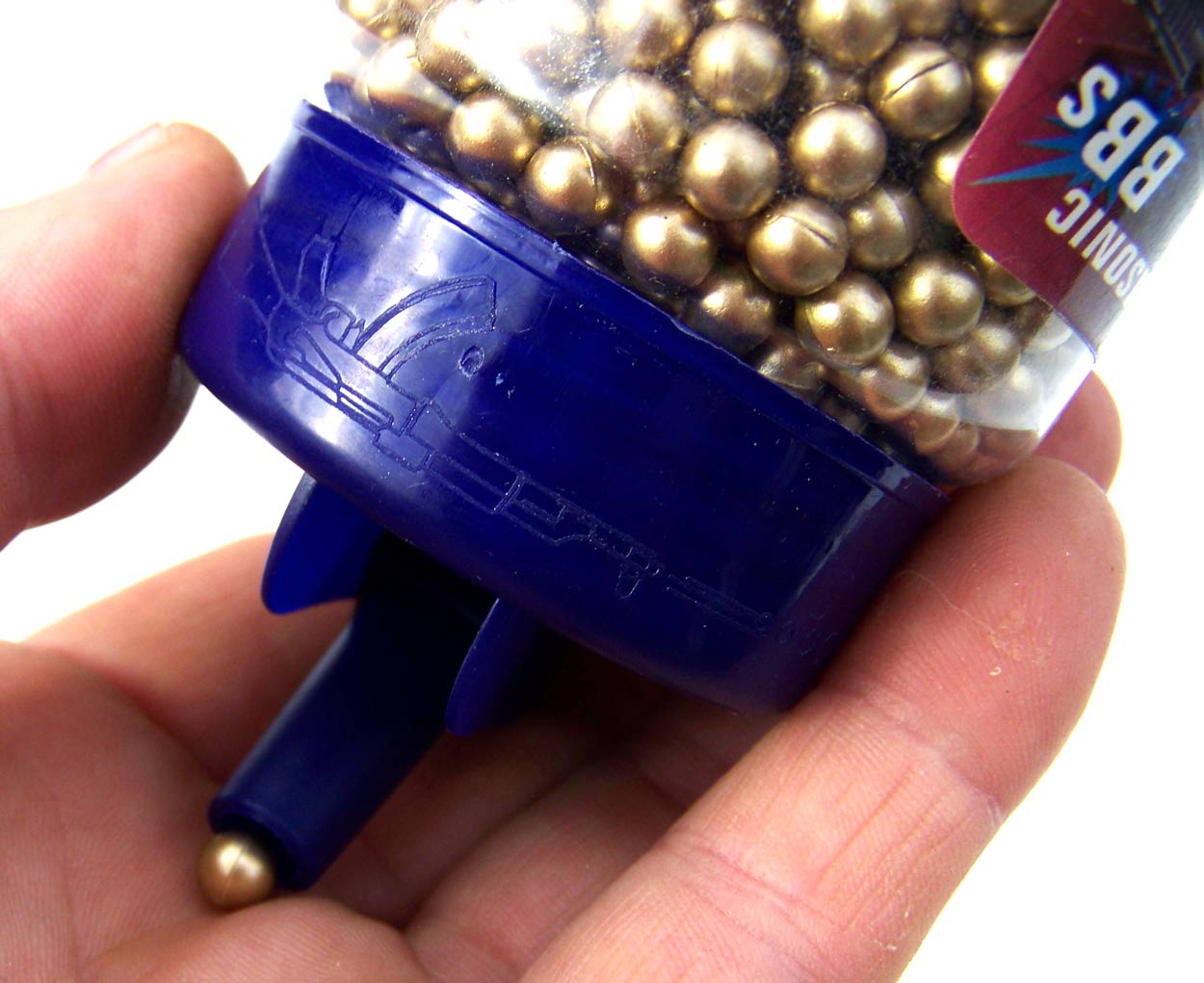 Tisíc kulí BBS Ultrasonic 6mm Airsoft s násypkou. - Image 10