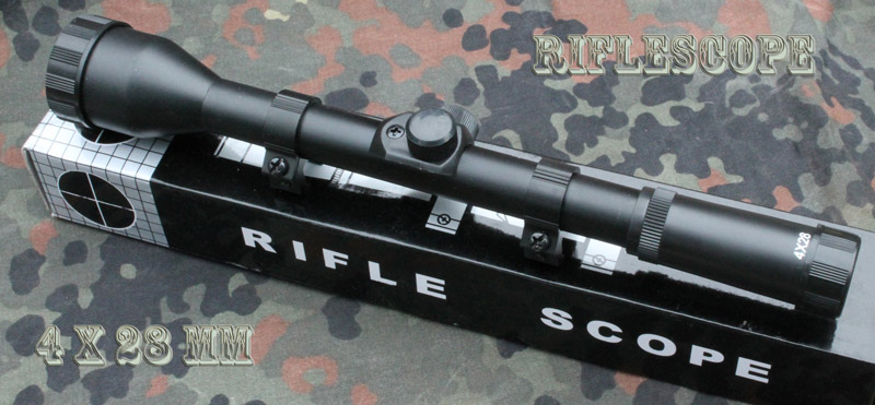 Puškohled Riflescope RF 4x28mm.
