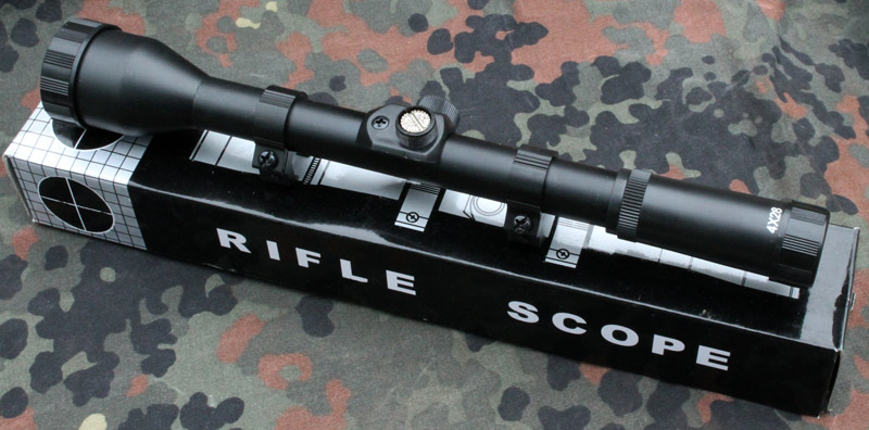 Puškohled Riflescope RF 4x28mm. - Image 8