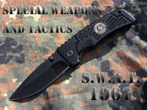 Vystřelovák nůž Special Weapons and Tactics S.W.A.T 1967.
