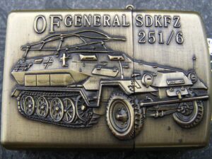 Benzinový zapalovač - německý polopás Hakl SDKFz 251/6 .