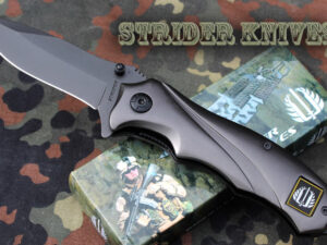 Rychlootevírací nůž Strider 205mm se zadní špicí.