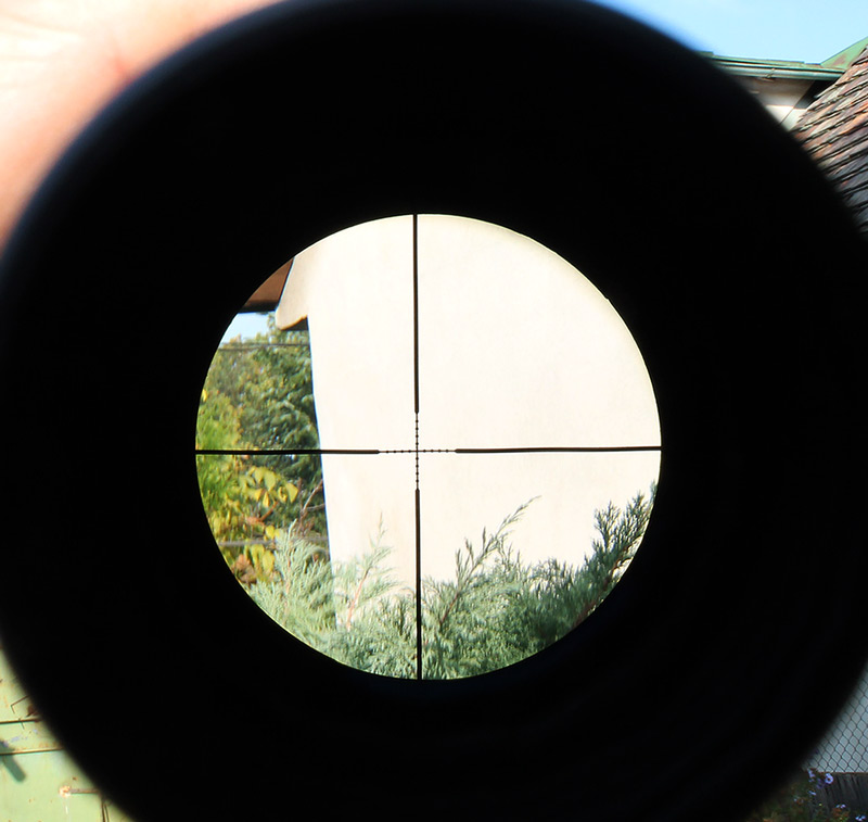 Puškohled a laser SHORT RIFLESCOPE 2,5-10 x40 Ultra krátký 205mm. - Image 11