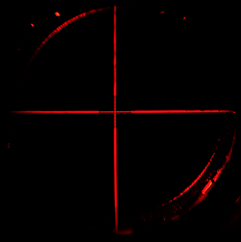Puškohled a laser SHORT RIFLESCOPE 2,5-10 x40 Ultra krátký 205mm. - Image 9