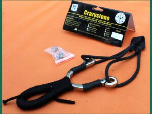 Sestavovací prak Crazystone z nerez oceli 15cm .