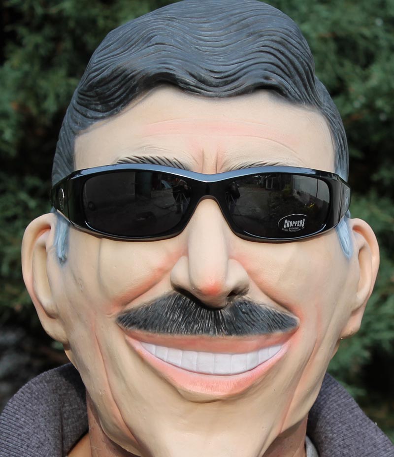 Černé tmavé brýle Choppers s UV filterem. - Image 14