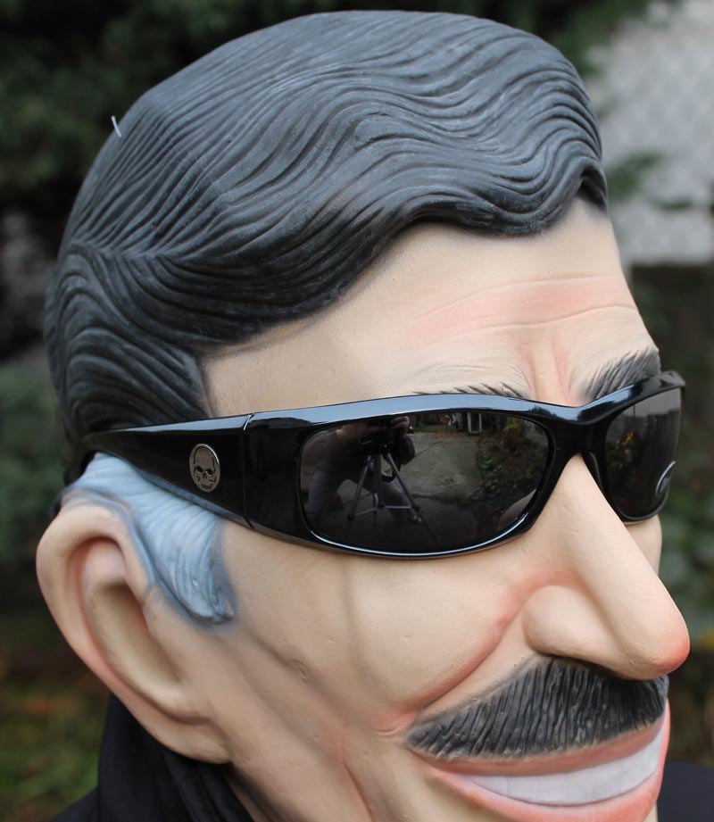 Černé tmavé brýle Choppers s UV filterem. - Image 11