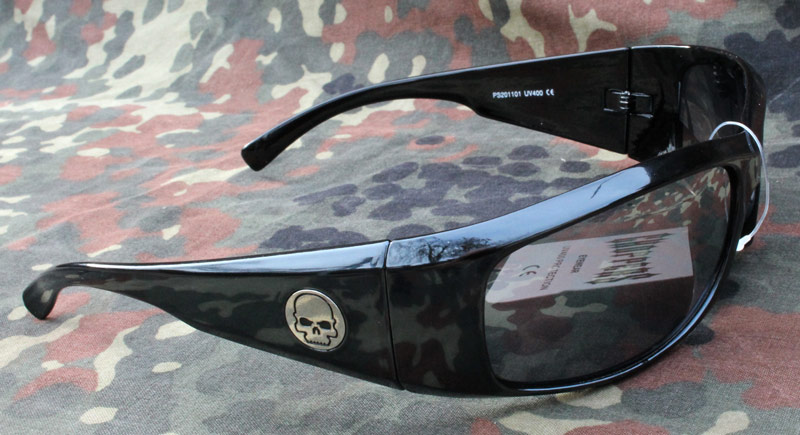Černé tmavé brýle Choppers s UV filterem. - Image 7