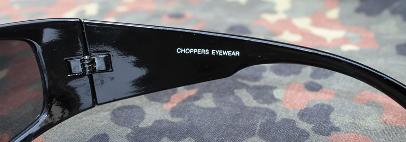 Černé tmavé brýle Choppers s UV filterem. - Image 5