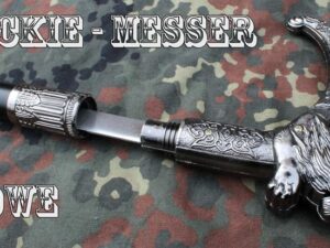 Hůl vycházková Mackie-messer Lev - skrytý nůž.