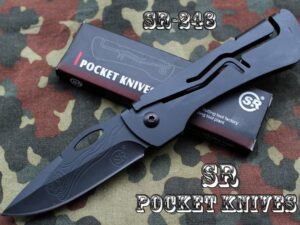 Nožík SR© Pocket knives typ SR248 - reliéfní čepel.