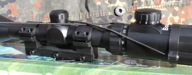 Puškohled BOSILE 6-24x56EG jednodílná montáž. - Image 12
