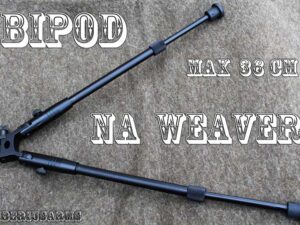 Taktická vyšší sklopná dvojnožka Bipod na R.I.S. 22mm.