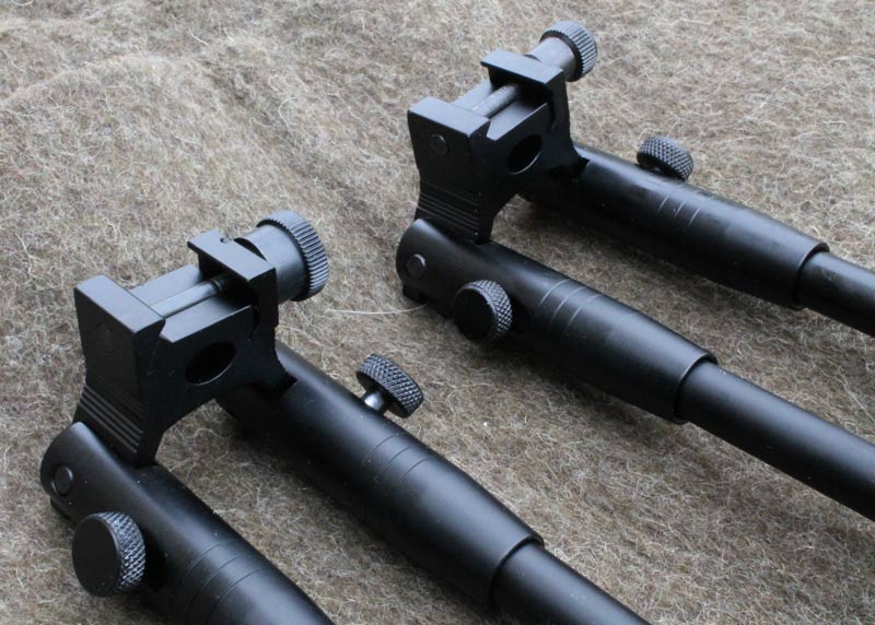 Taktická vyšší sklopná dvojnožka Bipod na R.I.S. 22mm. - Image 3
