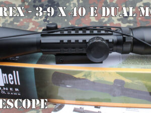 Puškohled UMAREX 3-9x40 E RED/GREEN světlo v provedení jako Bushnell.