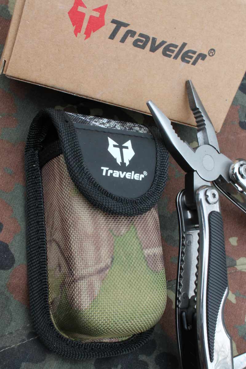 Švícarák Traveler© multinožík kleště s 8 nástavci. - Image 7