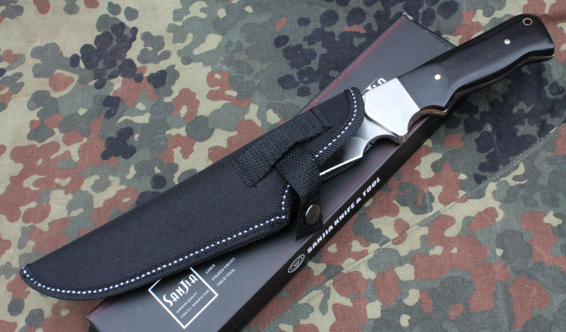 Dýka lovecký SANJIA K-82 s ornamentem.- 26cm. - Image 11