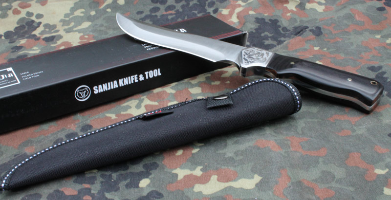 Dýka lovecký SANJIA K-82 s ornamentem.- 26cm. - Image 6