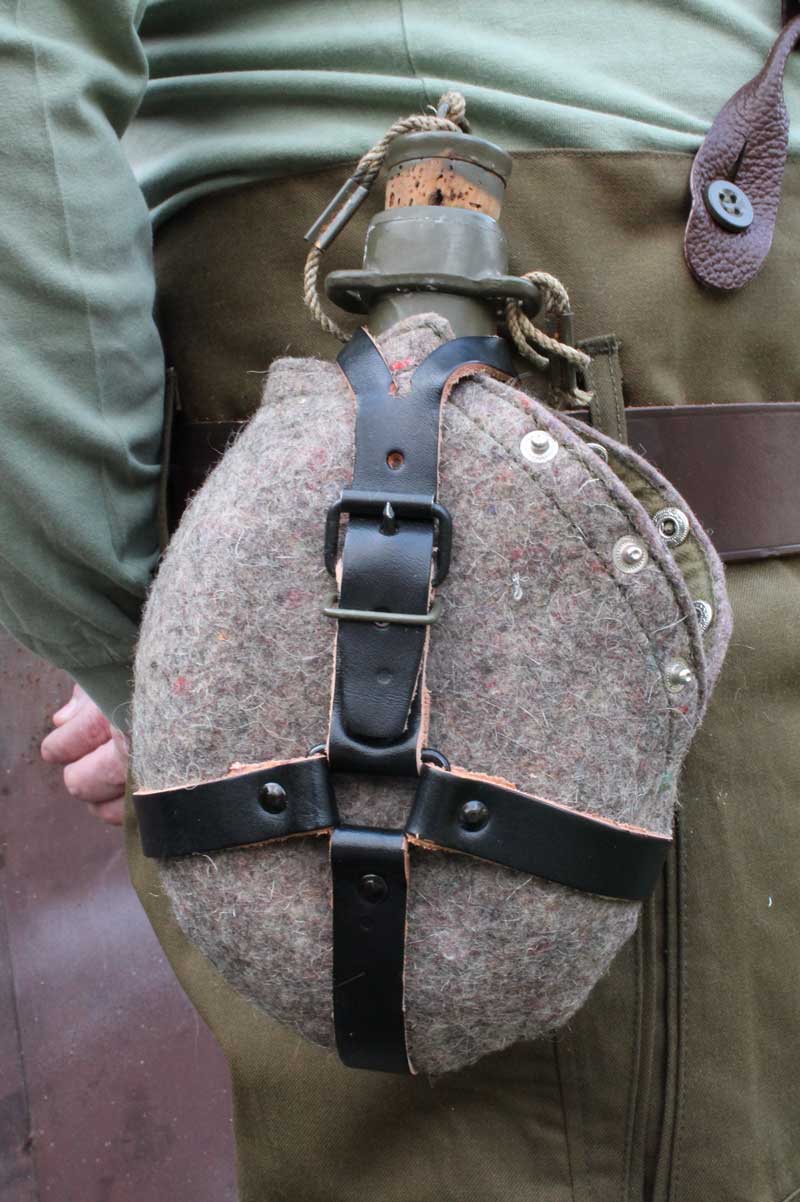 Originální polní láhev čutora používaná ČSLA. - Image 4