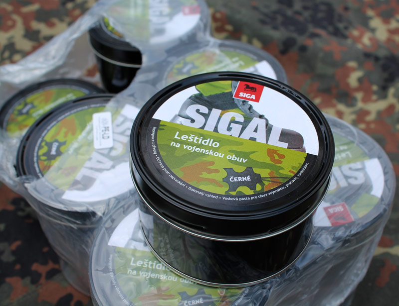 Leštidlo na boty SIGAL černé 250g Orig.česká výroba. - Image 3