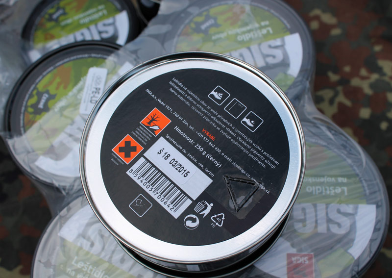 Leštidlo na boty SIGAL černé 250g Orig.česká výroba. - Image 2