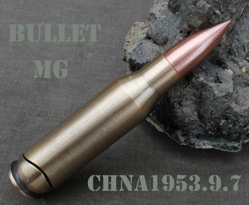 Zapalovač kulometná patrona Bullet MG plynový .