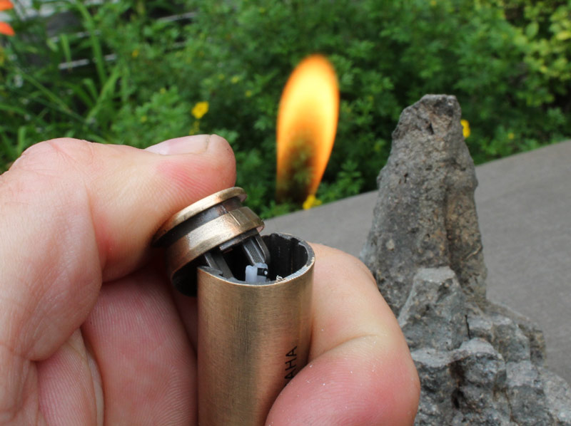 Zapalovač kulometná patrona Bullet MG plynový . - Image 3