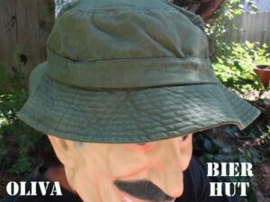 Pivní hučka Bier Hut Oliva 100% Cotton.