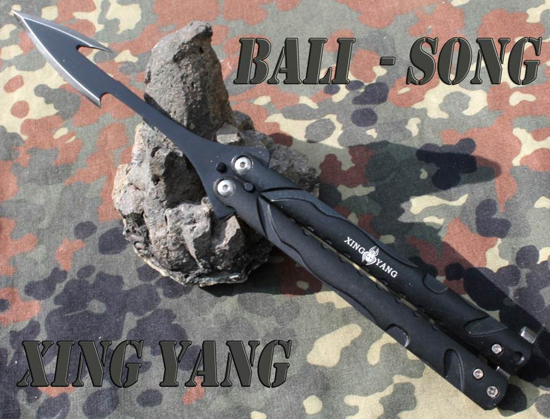 Motýlkový nůž Bali-song - XING YANG 22,5cm.