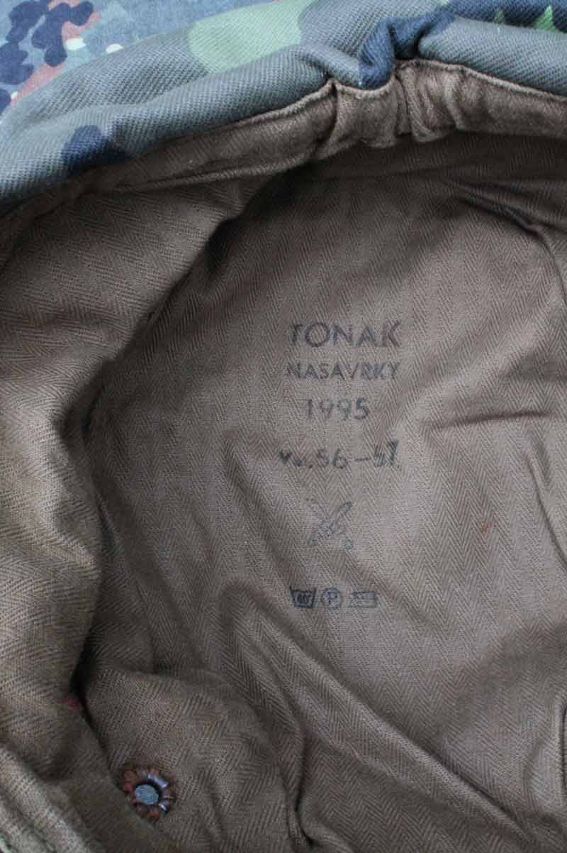 Vojenská čepice s kšiltem kombi ušanka vzor 95. - Image 3