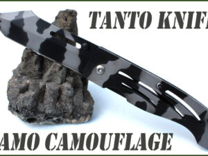 Tanto nůž zavírací v CAMO maskování 20,5cm.