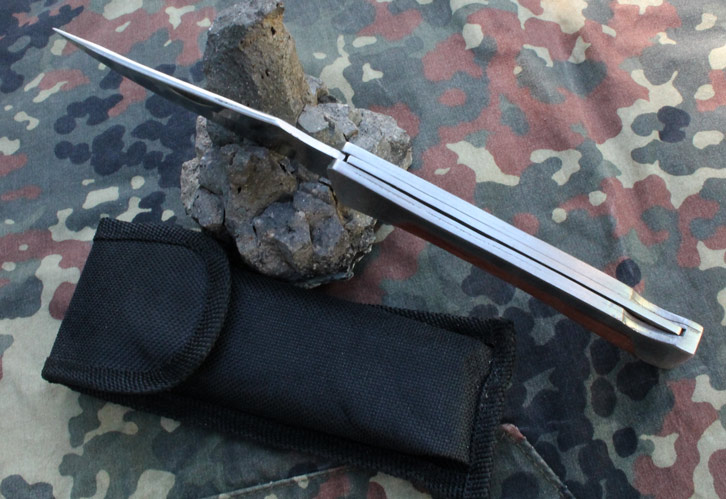 Zavírací nůž s dřevěnou střenkou 225 mm. - Image 3