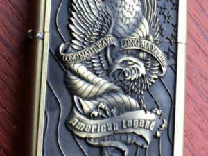 Benzinový zapalovač American Legend styl zippo.