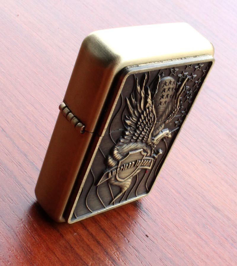 Benzinový zapalovač American Legend styl zippo. - Image 5