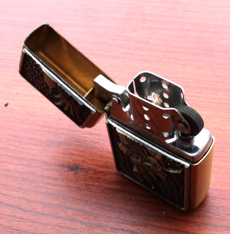 Benzinový zapalovač American Legend styl zippo. - Image 3