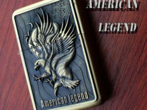Benzinový zapalovač American Legend styl zippo.